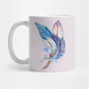 Bird Feathers Mug